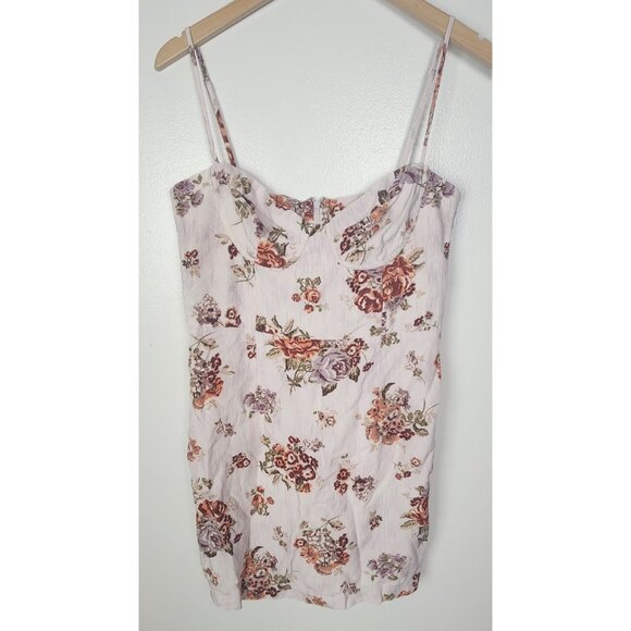 Brock Collection x H&M Women's Sz. M Floral Mini Adjustable Dress - Picture 2 of 8